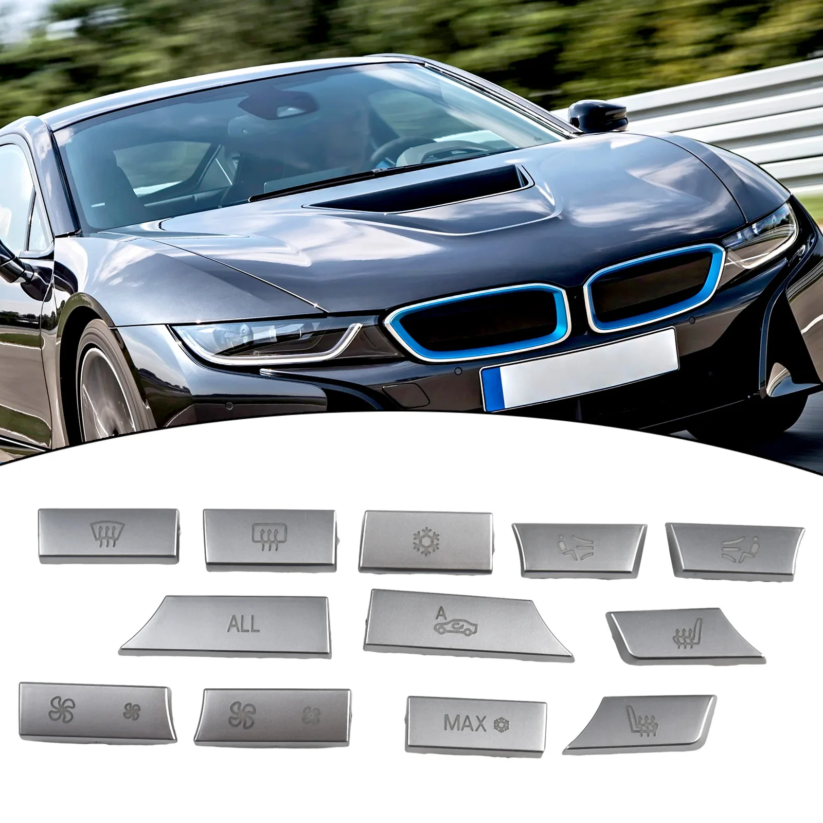 12Pcs Car Interior Center Air AC Switch Button Cover Trim Stickers For BMW 5 6 7 F10 F07 F01 F06 F12 Button Sticker
12Pcs Car Interior Center Air AC Switch Button Cover Trim Stickers For BMW 5 6 7 F10 F07 F01 F06 F12 Button Sticker