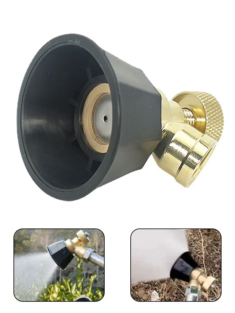 Agricultural Atomization Adjustable Nozzle Garden Alloy Black Cyclone Nozzle Sprinkler Head Garden Tool 14*1.5 Thread
Agricultural Atomization Adjustable Nozzle Garden Alloy Black Cyclone Nozzle Sprinkler Head Garden Tool 14*1.5 Thread