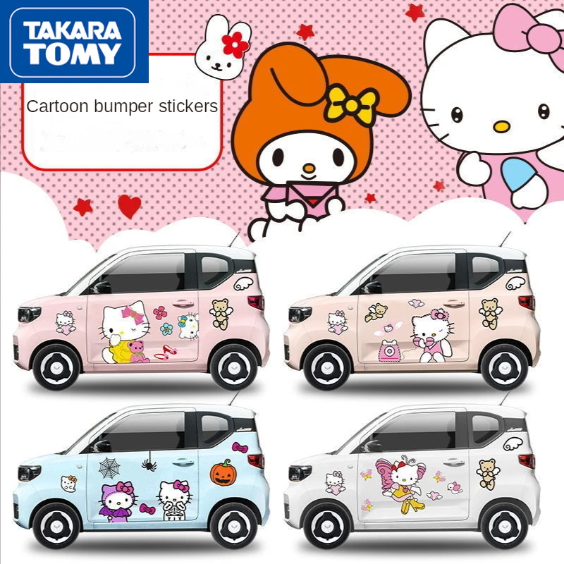 TAKARA TOMY Cute Cartoon Car Stickers for Mini Women's Sweet Creative Personality Firm Sunscreen Car Stickers
TAKARA TOMY Cute Cartoon Car Stickers for Mini Women's Sweet Creative Personality Firm Sunscreen Car Stickers