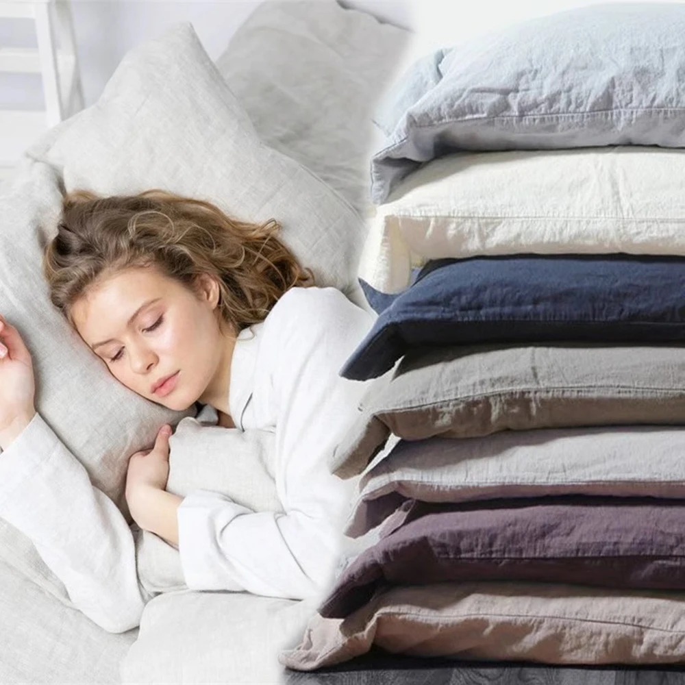48x74cm 100% Pure French Linen PillowCase Natural Solid Color Soft Pillow Slip Flax Pillow Cover Hotel Home Bedroom Decoration
48x74cm 100% Pure French Linen PillowCase Natural Solid Color Soft Pillow Slip Flax Pillow Cover Hotel Home Bedroom Decoration