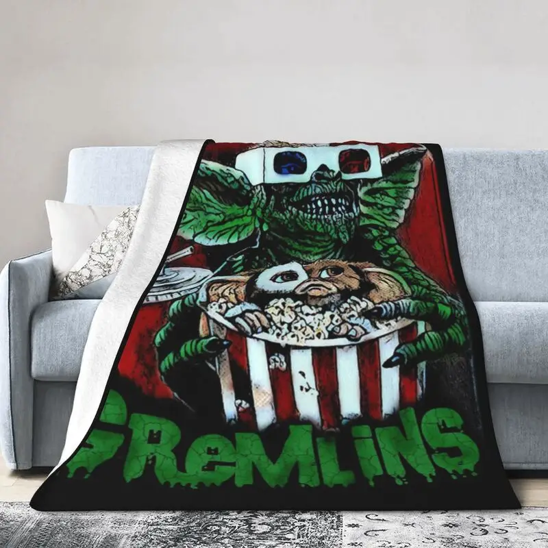 Gremlins Humorous Blankets Warm Flannel Gizmo 80s Movie Mogwai Monster Horror Retro Sci Fi Throw Blanket for Home Bedroom Sofa
Gremlins Humorous Blankets Warm Flannel Gizmo 80s Movie Mogwai Monster Horror Retro Sci Fi Throw Blanket for Home Bedroom Sofa