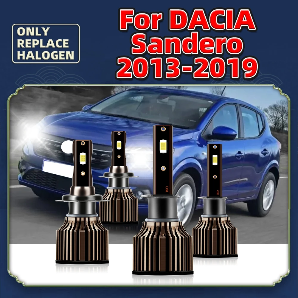 

Led Headlight Bulb 12V High Low Beam CSP 15000Lm Car Lamps 100W Auto Luces For Dacia Sandero 2013 2014 2015 2016 2017 2018 2019