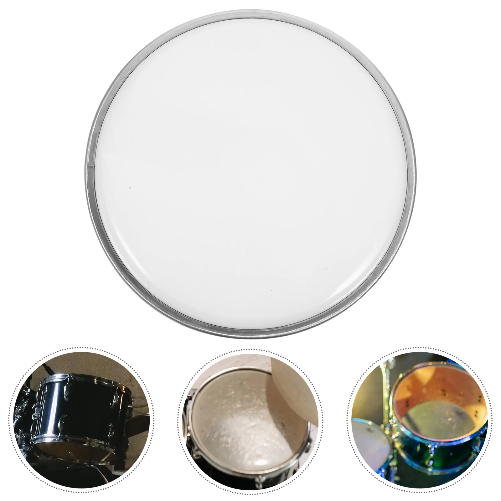 Drum Kit Jazz Skin Practice Pad Head Cover Multi-use Supplies Percussion Part Replacements Instrument
Drum Kit Jazz Skin Practice Pad Head Cover Multi-use Supplies Percussion Part Replacements Instrument