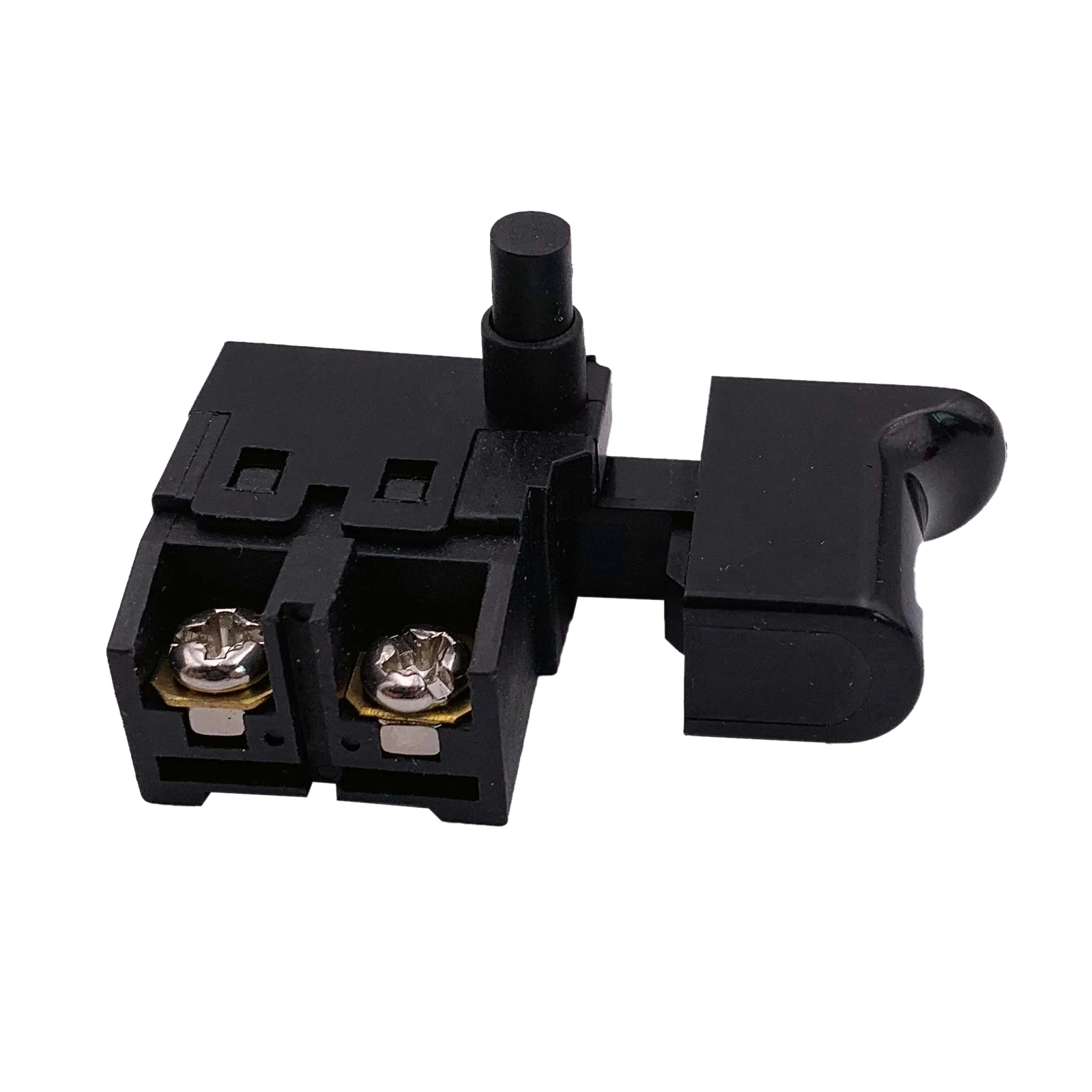 

Switch Drill Switch Type 4100 Black Lock On NO Contact Plastic Self Rest Speed Regulating Trigger Switch Black