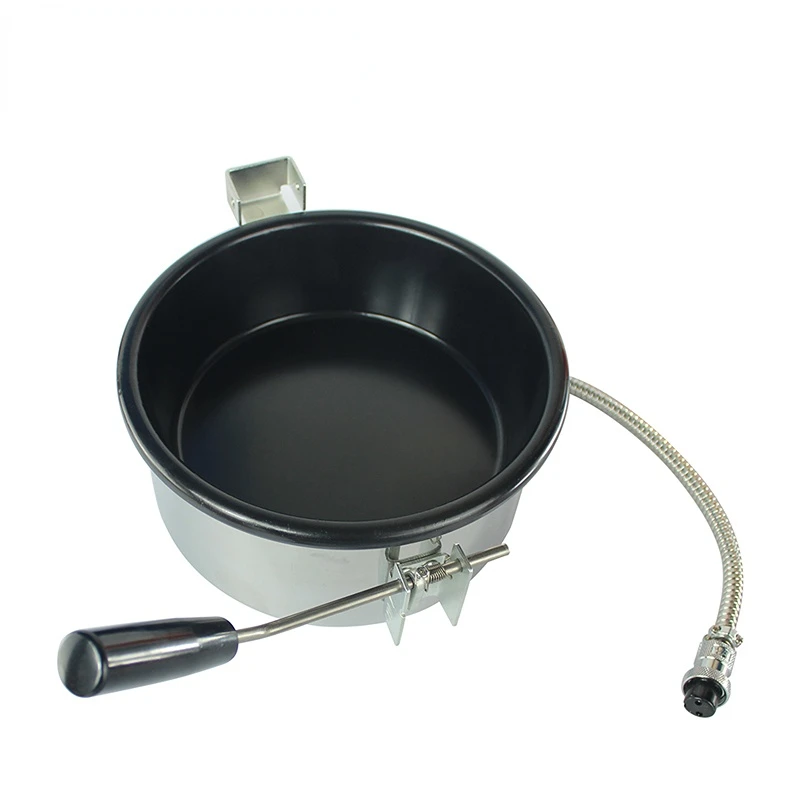 Commercial 8oz Hot Air Oil Popcorn Maker Heating Pot Hand-cranked 8 Ounce Electric Popcorn Machine Accessories Parts 2/3 Holes
Commercial 8oz Hot Air Oil Popcorn Maker Heating Pot Hand-cranked 8 Ounce Electric Popcorn Machine Accessories Parts 2/3 Holes