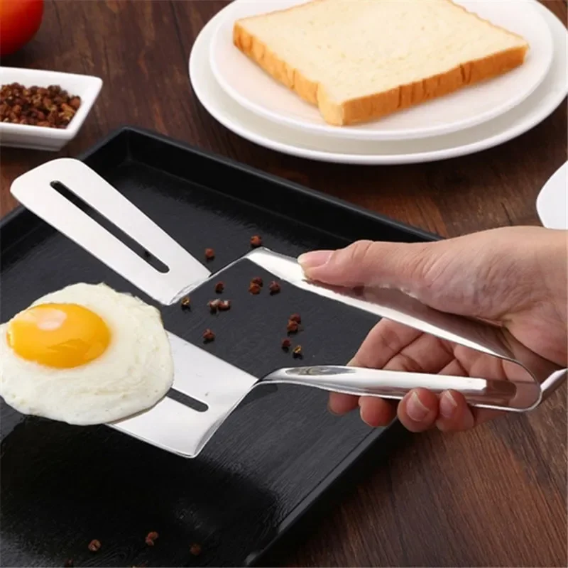 Stainless Steel Food Tong Shovel Spatula Multipurpose Bread Meat Vegetable Clamp BBQ Clip Home Camping Cooking Tools
Stainless Steel Food Tong Shovel Spatula Multipurpose Bread Meat Vegetable Clamp BBQ Clip Home Camping Cooking Tools