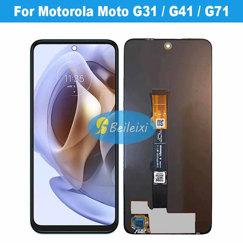 

For Motorola Moto G31 G41 XT2173-3 XT2167-2 LCD Display Touch Screen Digitizer Assembly For Moto G71 5G XT2169-1 XT2169-2