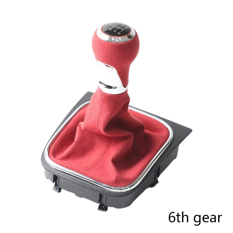 5/6 Speed Car Shift Gear Knob with Collars Dust Boot Manual/Auto Gear Shifter Boot Cover for VW Golf 5 MK6 04-09
5/6 Speed Car Shift Gear Knob with Collars Dust Boot Manual/Auto Gear Shifter Boot Cover for VW Golf 5 MK6 04-09