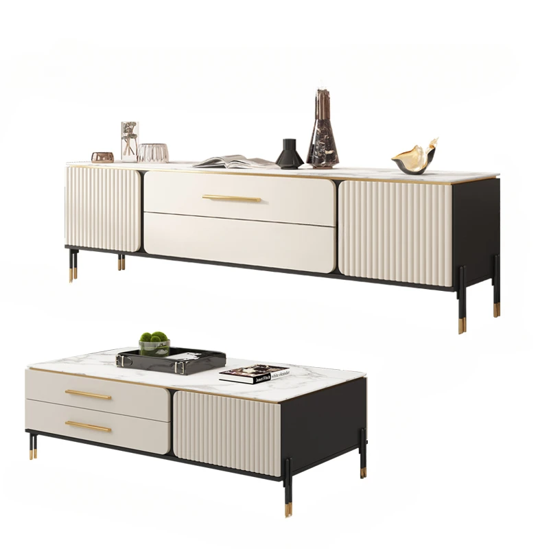 Домашний итальянский напольный шкаф для гостиной в маленькой квартире, простой современный кофейный столик с усовершенствованной каменной тарелкой, ТВ-шкаф, полный комплект
Домашний итальянский напольный шкаф для гостиной в маленькой квартире, простой современный кофейный столик с усовершенствованной каменной тарелкой, ТВ-шкаф, полный комплект