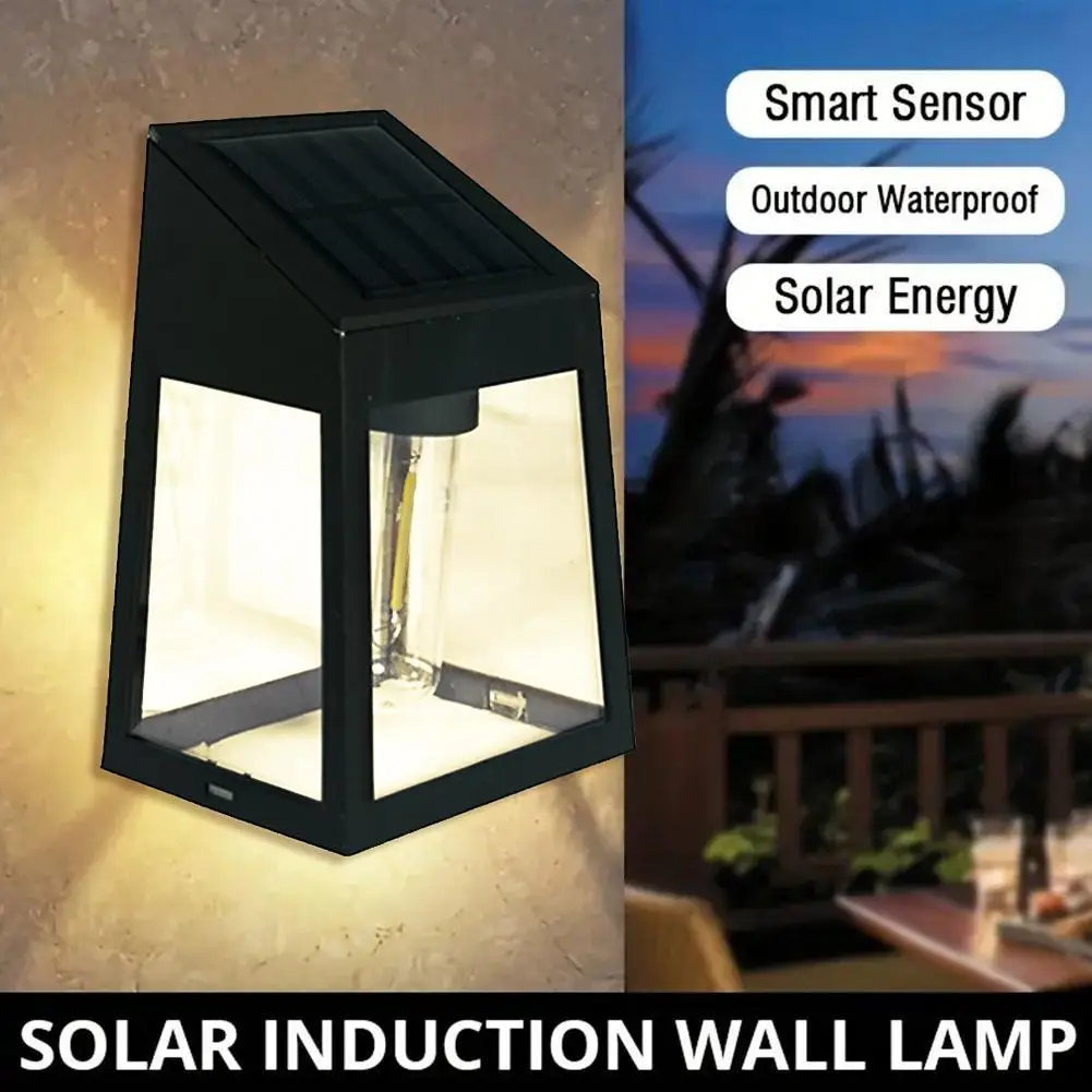 Outdoor Solar Wall Lamp Tungsten Filament Lamp Induction Household Lamp Outdoor Waterproof Wall Light Lamp Lighting Garden I2Z5
Outdoor Solar Wall Lamp Tungsten Filament Lamp Induction Household Lamp Outdoor Waterproof Wall Light Lamp Lighting Garden I2Z5