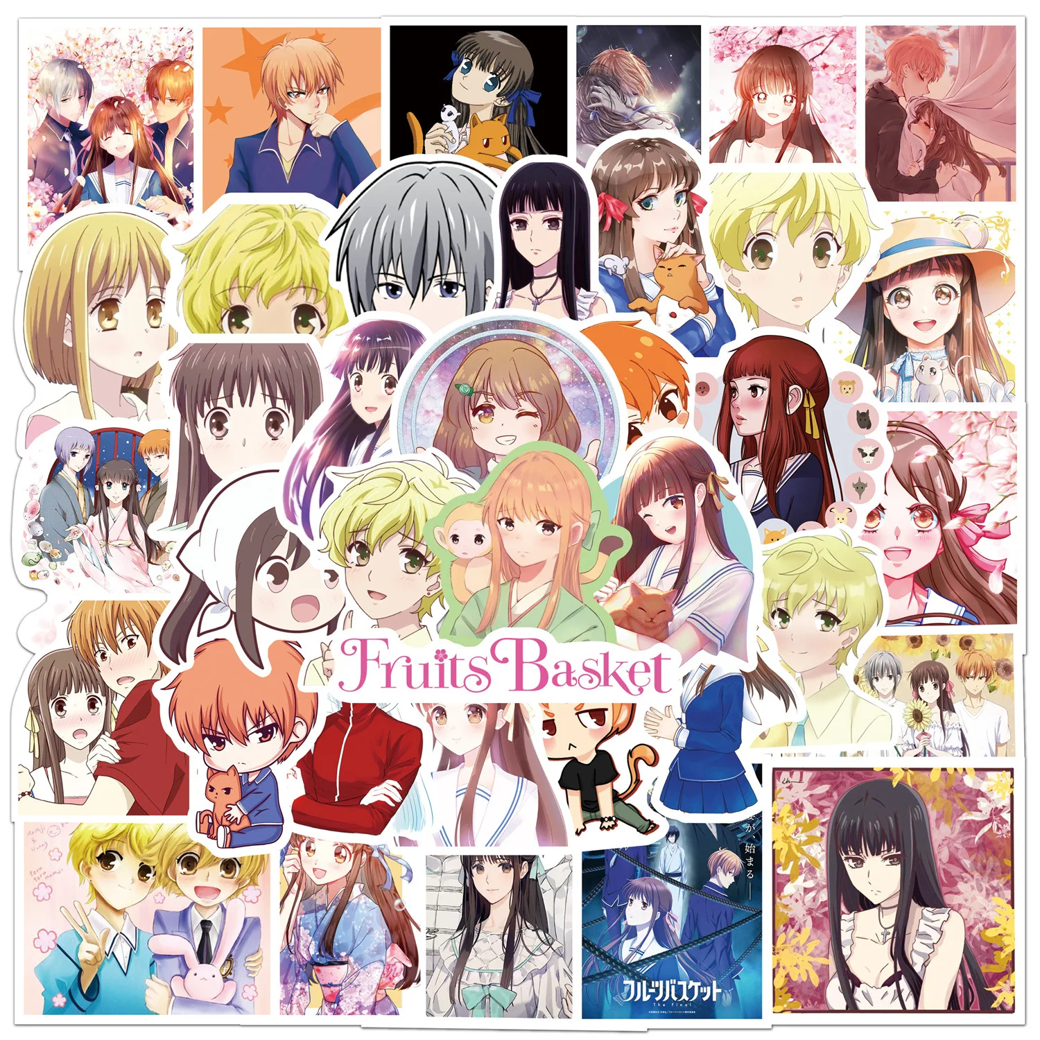 50pcs Anime Fruits Basket Series Graffiti Stickers Suitable for Helmets Desktop Wall Decoration DIY Sticker Pack Wholesale
50pcs Anime Fruits Basket Series Graffiti Stickers Suitable for Helmets Desktop Wall Decoration DIY Sticker Pack Wholesale