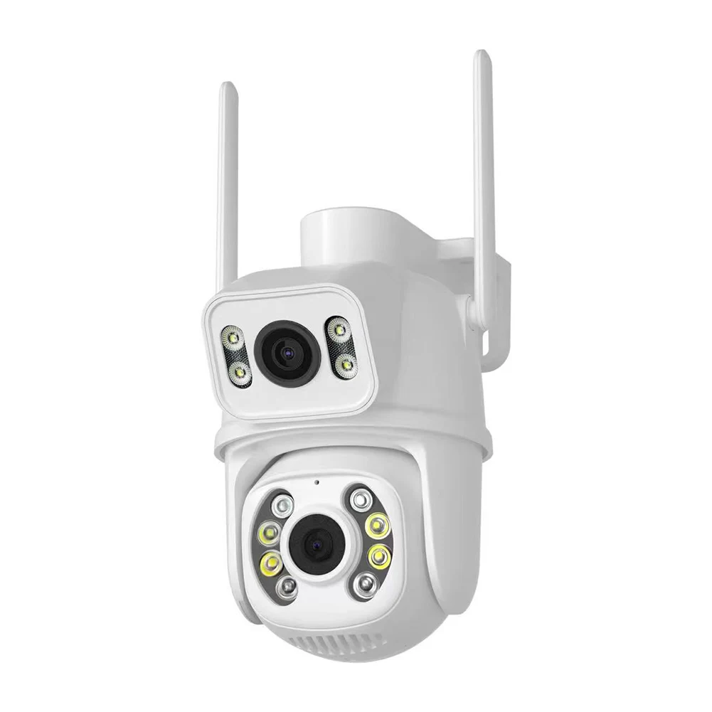 Smart PTZ Camera with Dual Camera Color Night Vision Supports ONVIF Protocol Advanced H 265AI Video Compression Technology
Smart PTZ Camera with Dual Camera Color Night Vision Supports ONVIF Protocol Advanced H 265AI Video Compression Technology