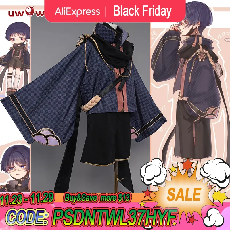 

Only S UWOWO Scaramouche Cosplay Game Genshin Impact Fanart: Kazuha&Scaramouche OOTD Casual Outfit Cosplay Costume