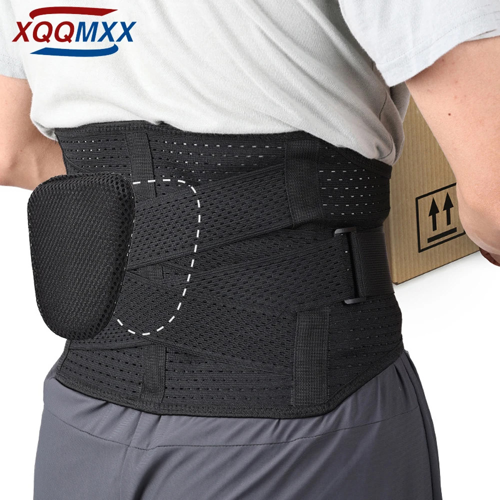 

Back Support Belt for Women Men,Breathable Lower Back Brace with Lumbar Pad, Lower Back Pain Relief for Herniated Disc, Sciatica