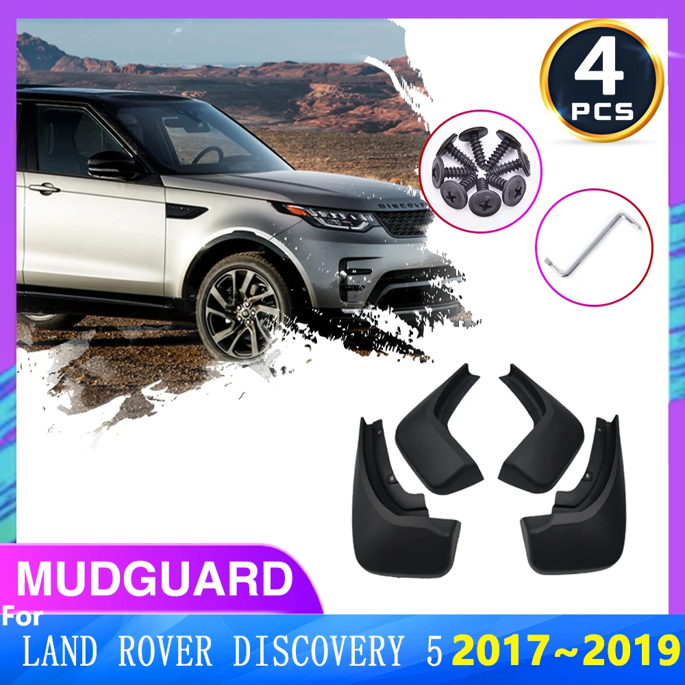 For Land Rover Discovery 5 L462 2017 2018 2019 4PCS Front And Rear Mud Flaps Mudguards Splash Guard Fenders Car Auto Accessories
For Land Rover Discovery 5 L462 2017 2018 2019 4PCS Front And Rear Mud Flaps Mudguards Splash Guard Fenders Car Auto Accessories