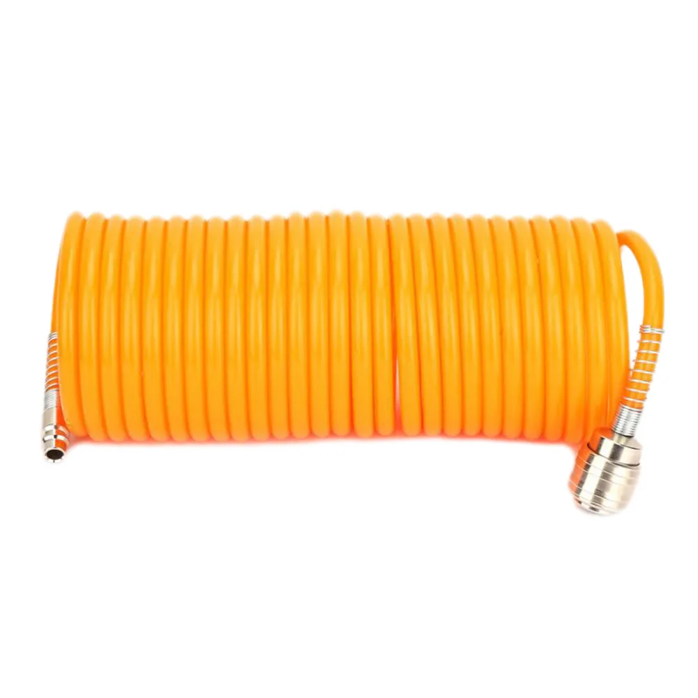 Useful Air Compressor Hose 5x8x7.5 M Air Compressor Hose Tube Coiled Design Convenient Fast And Reliable Connector
Useful Air Compressor Hose 5x8x7.5 M Air Compressor Hose Tube Coiled Design Convenient Fast And Reliable Connector