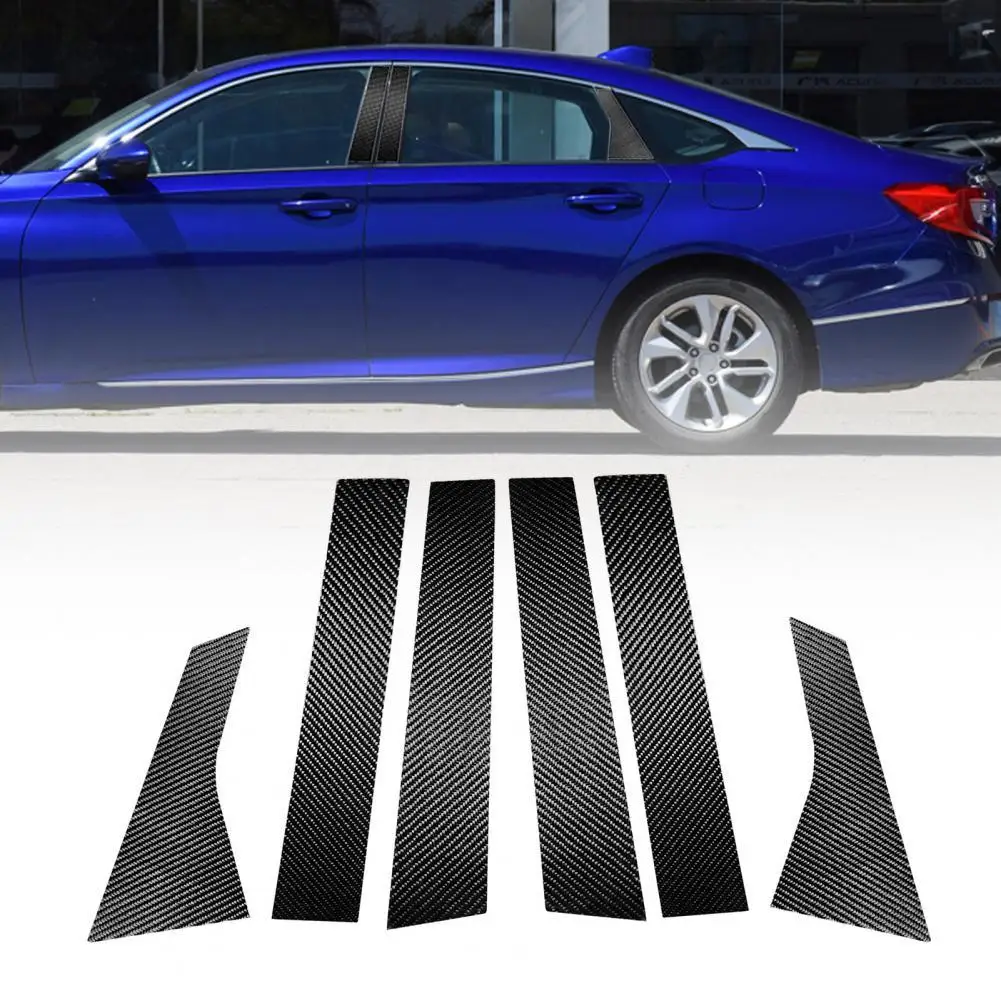 6Pcs B Pillar Cover Car Decoration Self-adhesive Carbon Fiber Car Styling B-pillar Sticker for Honda-Accord 10th 18-21
6Pcs B Pillar Cover Car Decoration Self-adhesive Carbon Fiber Car Styling B-pillar Sticker for Honda-Accord 10th 18-21