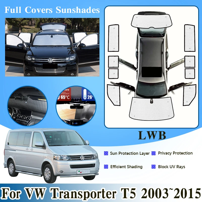Автомобильные оконные чехлы с защитой от УФ-излучения для Volkswagen VW Transporter T5 2003 ~ 2015 Caravelle LWB, солнцезащитные автомобильные солнечные очки
Автомобильные оконные чехлы с защитой от УФ-излучения для Volkswagen VW Transporter T5 2003 ~ 2015 Caravelle LWB, солнцезащитные автомобильные солнечные очки