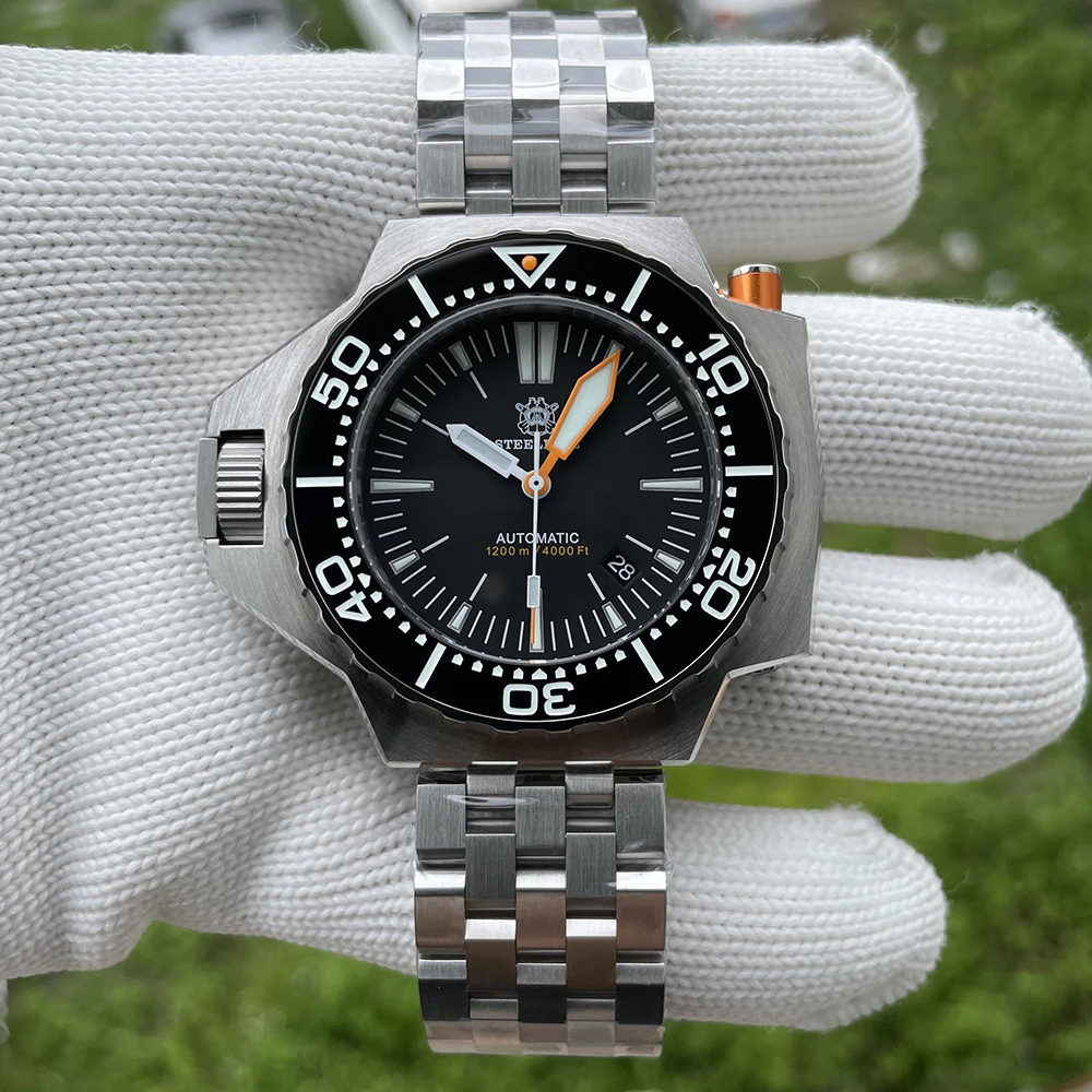 

STEELDIVE SD1988 Luxury Fully Automatic Mechanical Men's Wristwatch Swiss Super Luminous NH35 Movement 100Bar Waterproof Watch