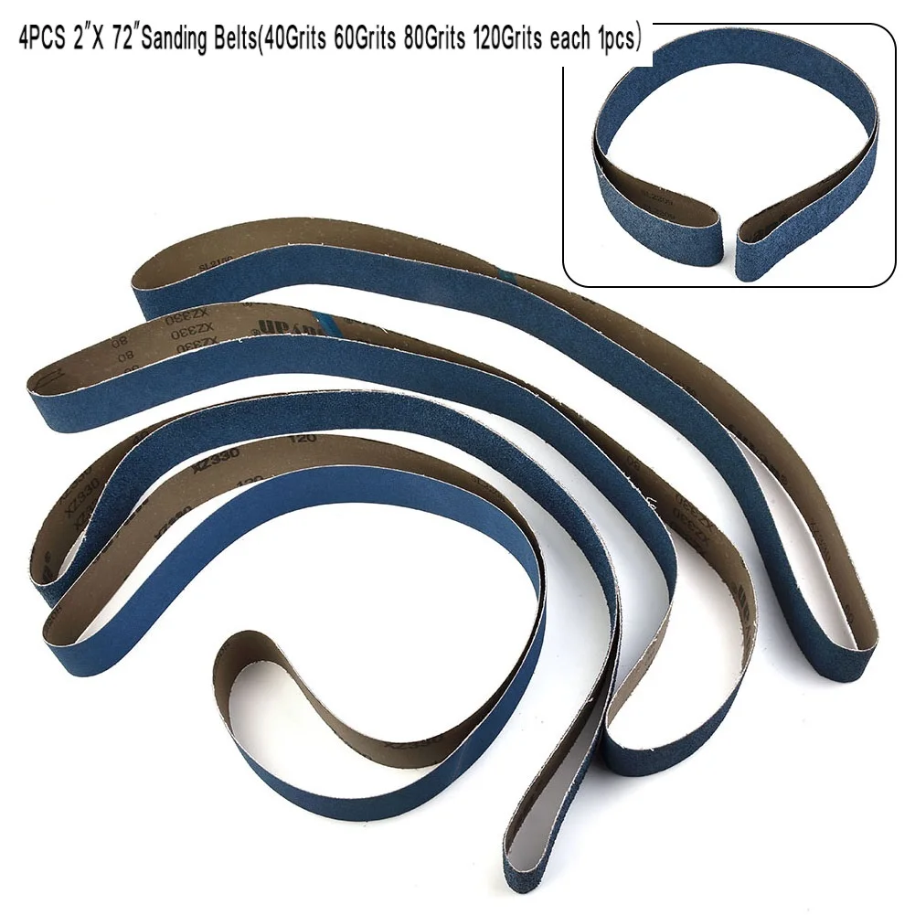 4pcs 2"X 72" 40/60/80/120Girt Ceramic Sanding Belts Bands Coarse Grinding For Cutter Shaping Sharpening General Metalworking
4pcs 2"X 72" 40/60/80/120Girt Ceramic Sanding Belts Bands Coarse Grinding For Cutter Shaping Sharpening General Metalworking