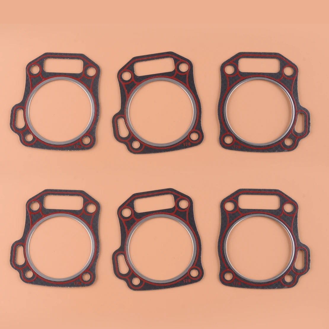 6Pcs/Set Cylinder Head Gasket High Compression Performance Accessories Fit for Predator 212cc 70mm
6Pcs/Set Cylinder Head Gasket High Compression Performance Accessories Fit for Predator 212cc 70mm