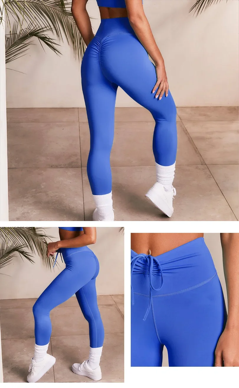 Solid color tights Yoga Pants tights fitness pants high waist hip lifting sports pants leggings gym outfit
Solid color tights Yoga Pants tights fitness pants high waist hip lifting sports pants leggings gym outfit