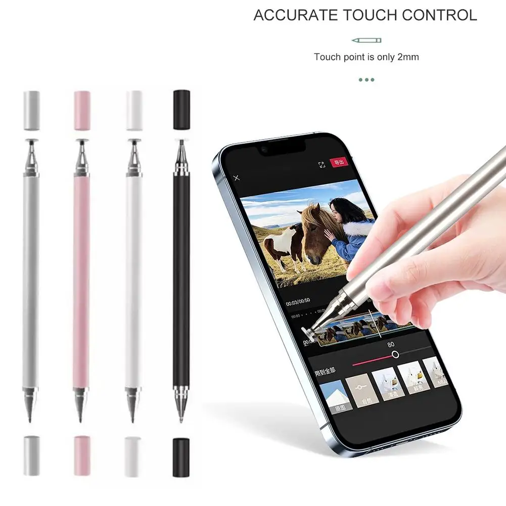 

Universal Stylus Pen For Android Smart Phone Double Headed Capacitive Stylus Pen for Painting Writing Notes Editing Office S3C5