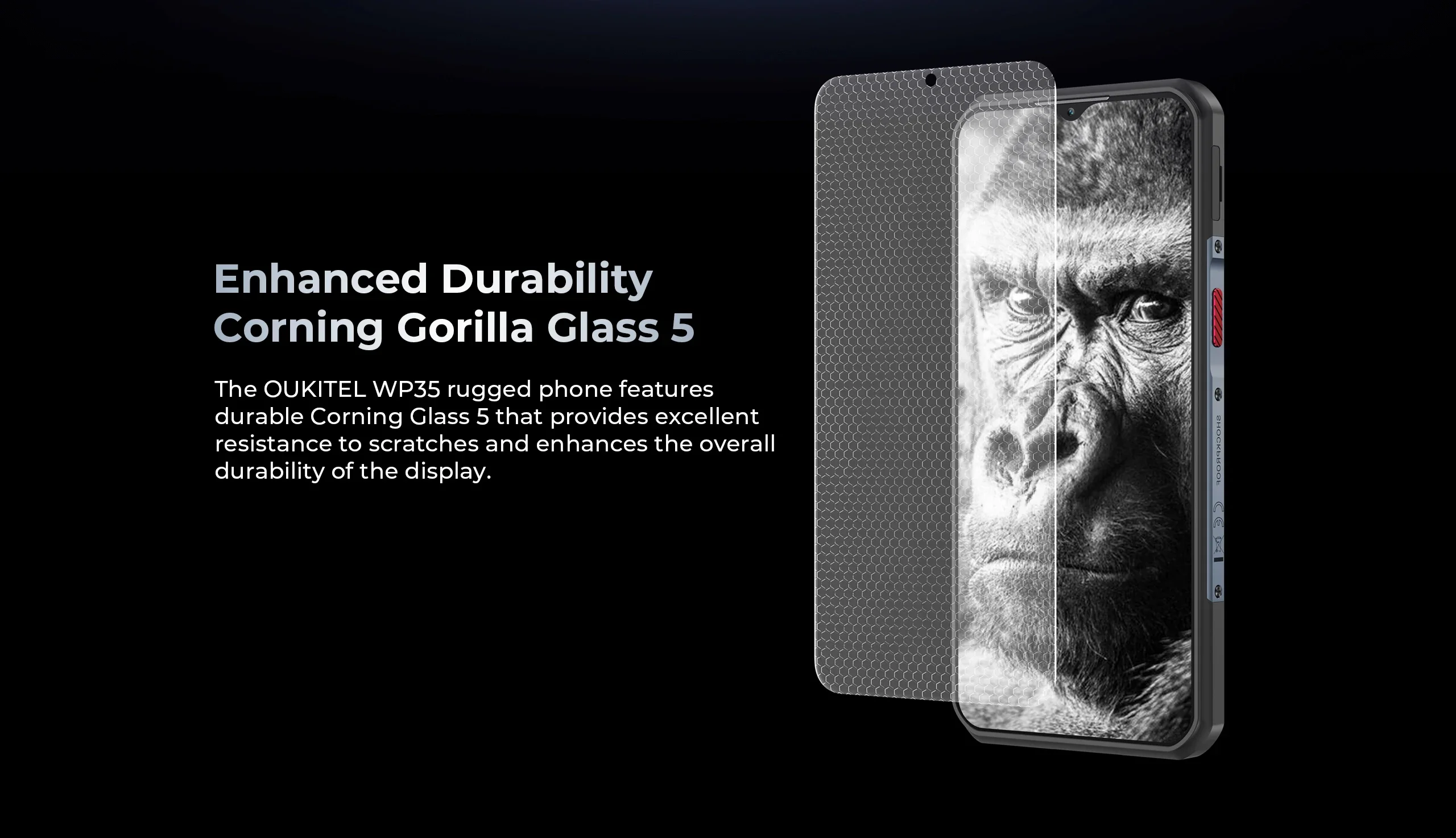 Oukitel WP35 5G Rugged Smartphone 24GB+256GB Android 14 6.6