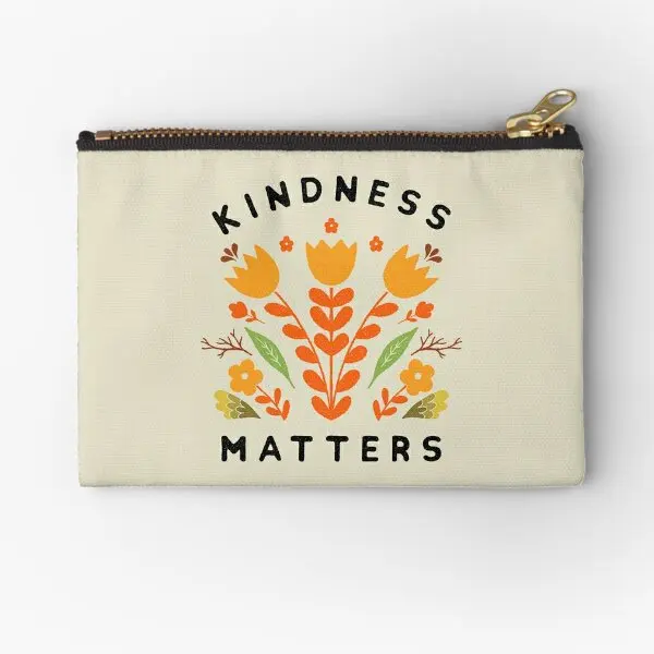 Kindness Matters Zipper Pouches Small Money Underwear Storage Cosmetic Bag Women Men Coin Packaging Pure Key Panties Wallet
Kindness Matters Zipper Pouches Small Money Underwear Storage Cosmetic Bag Women Men Coin Packaging Pure Key Panties Wallet