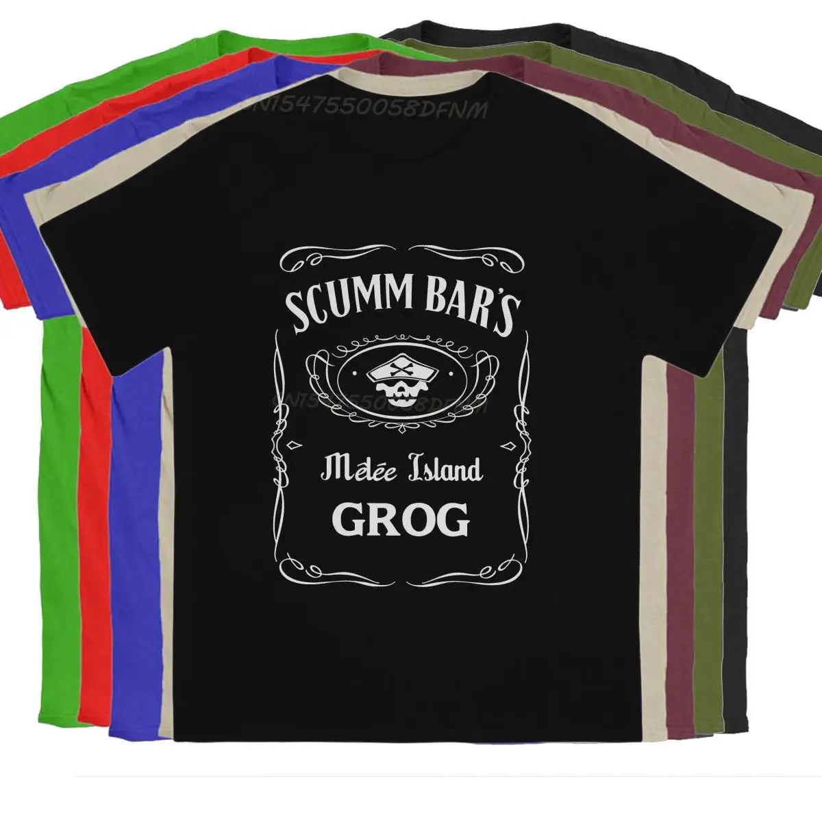 Scumm Bar's GROG Men's T-shirts Monkey Island Game LeChuck Elaine Guybrush Vintage Men T Shirts Camisas T-Shirt Pure Cotton
Scumm Bar's GROG Men's T-shirts Monkey Island Game LeChuck Elaine Guybrush Vintage Men T Shirts Camisas T-Shirt Pure Cotton
