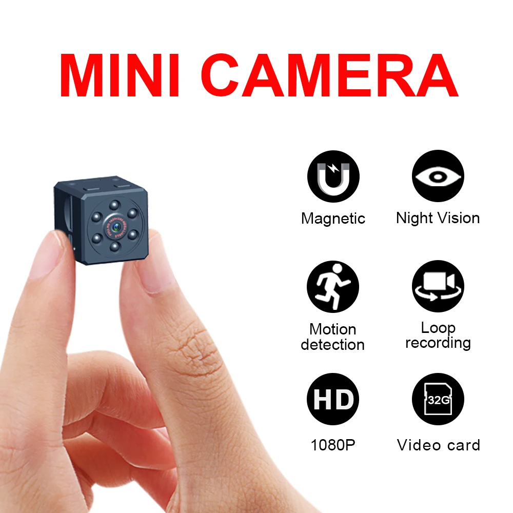 

MD18 Micro mini cameras outdoor hd1080p digital magnetic body motion detection recording snapshots camera infrared night vision