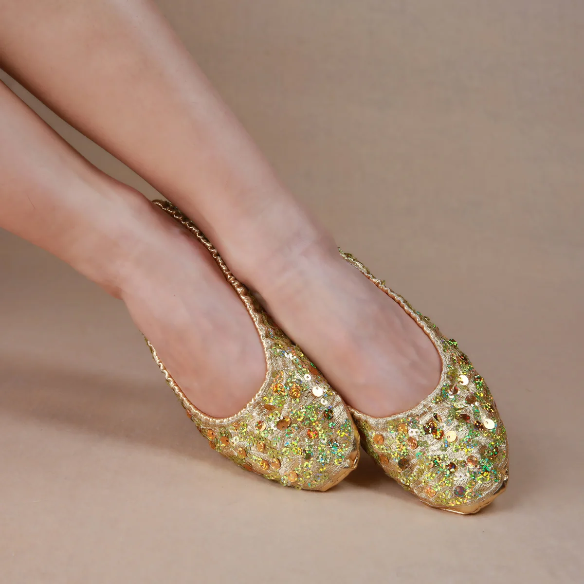 Women Glitter Belly Dance Shoes Children Girls Ballet Performance Practice Dancing Flat Shoes Foldable Gold Silver Ballet Shoes
Women Glitter Belly Dance Shoes Children Girls Ballet Performance Practice Dancing Flat Shoes Foldable Gold Silver Ballet Shoes