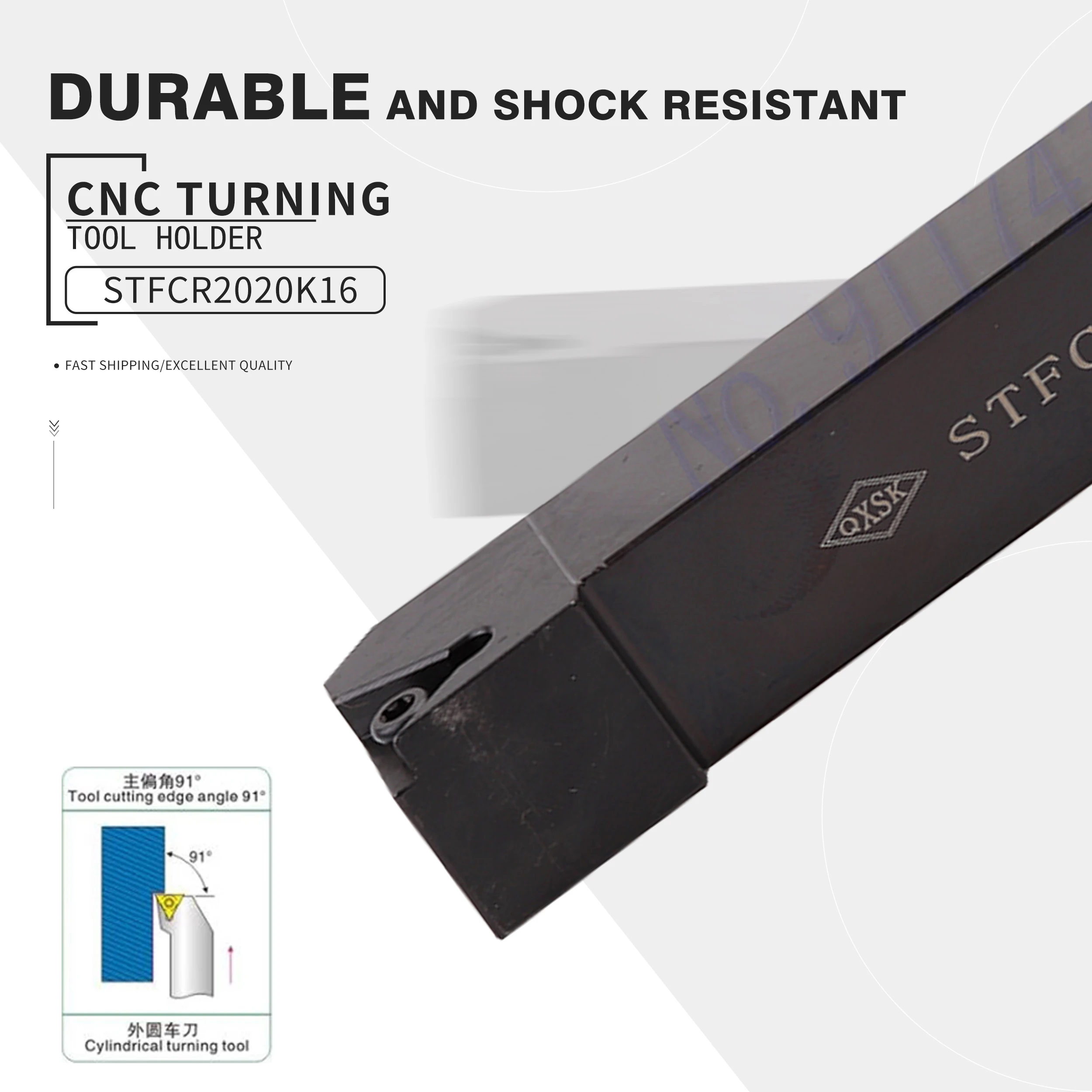 1pc STFCR1616H11 External Turning Tools Holder STFCR1212H11 STFCR2525M16 Arbor STFCR1616H16 STFCR2020K16 CNC Lathe Cutting Tools
1pc STFCR1616H11 External Turning Tools Holder STFCR1212H11 STFCR2525M16 Arbor STFCR1616H16 STFCR2020K16 CNC Lathe Cutting Tools