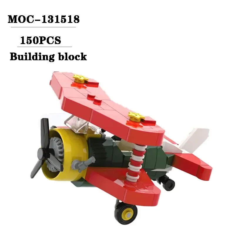 Building Block MOC-131518 Christmas Aircraft Model Decoration Decoration Decoration 150PCS Boys' Toys Children's Birthday Gift
Building Block MOC-131518 Christmas Aircraft Model Decoration Decoration Decoration 150PCS Boys' Toys Children's Birthday Gift