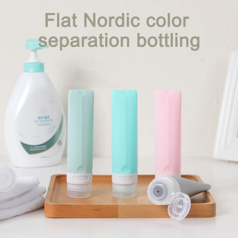 80ml Japanese Style Silicone Bottling Travel Bottling Set Shampoo Cosmetic Storage Bottle Squeeze Bottle Cosmetic Containers
80ml Japanese Style Silicone Bottling Travel Bottling Set Shampoo Cosmetic Storage Bottle Squeeze Bottle Cosmetic Containers