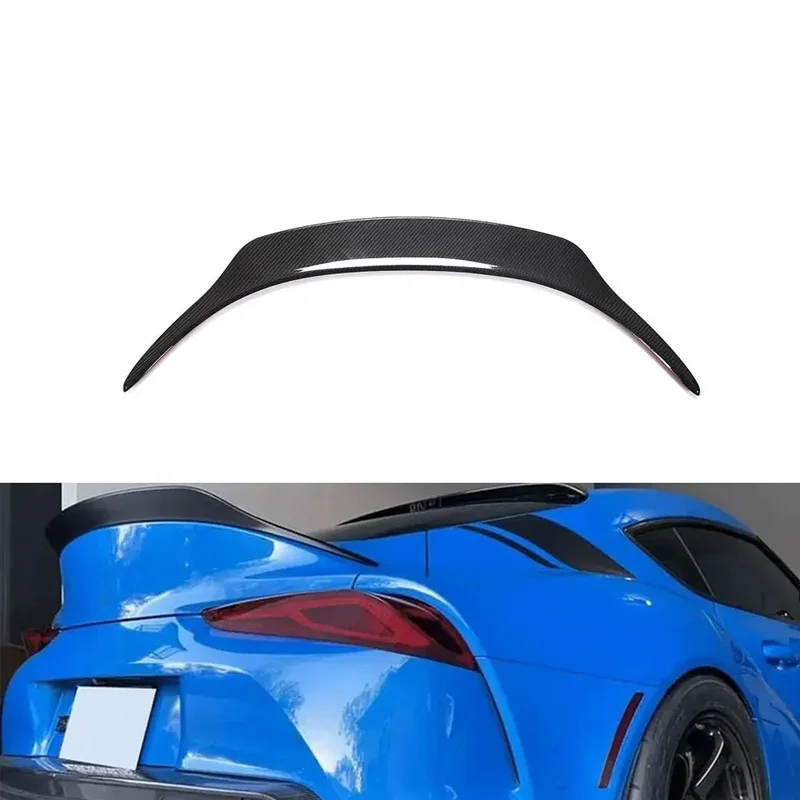 Сухой спойлер A90 для заднего крыла автомобиля из углеродного волокна для Toyota Supra A90 2018-2024, верхние крылья, черный комплект для губ, разделитель багажника, отделка
Сухой спойлер A90 для заднего крыла автомобиля из углеродного волокна для Toyota Supra A90 2018-2024, верхние крылья, черный комплект для губ, разделитель багажника, отделка
