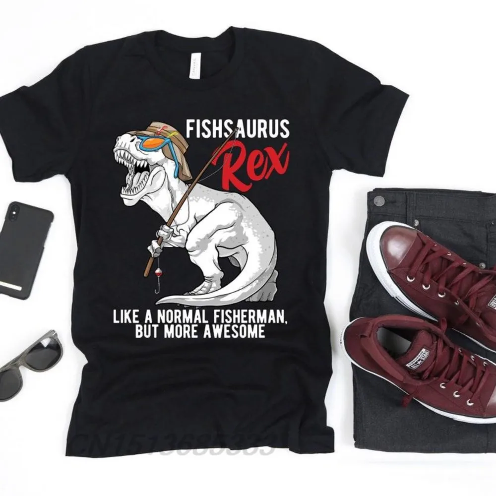 Fishsaurus Rex Fisherman Vintage T-Shirts Sorry I Missed Your Call Fishing Bassquatch Bigfoot Women T-shirt Unisex Cotton Tops
Fishsaurus Rex Fisherman Vintage T-Shirts Sorry I Missed Your Call Fishing Bassquatch Bigfoot Women T-shirt Unisex Cotton Tops