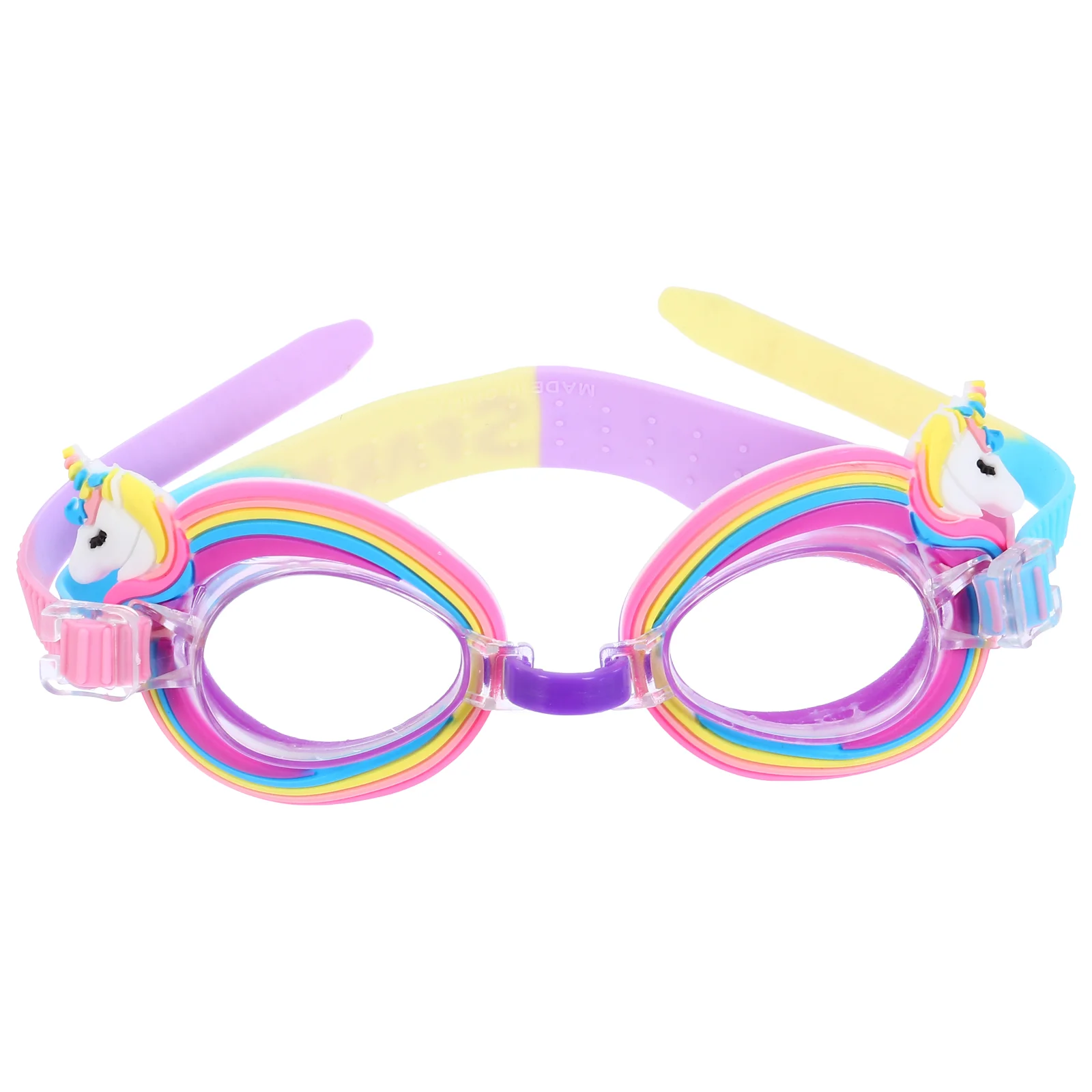 

kids swimming goggles waterproof anti- fog uv resist goggles silicone lovely swim glasses for boys 3- years old