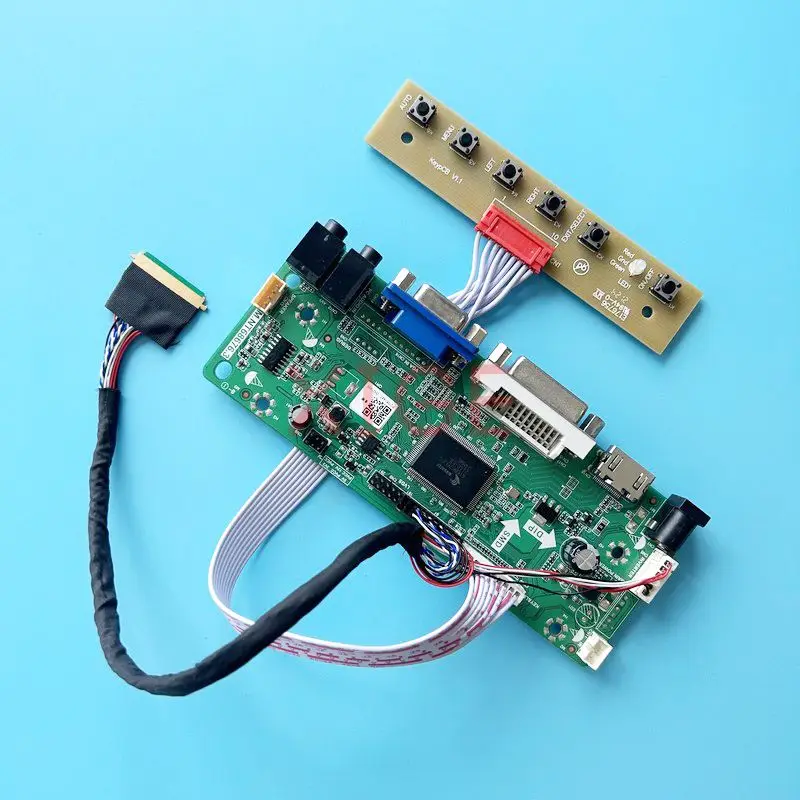 Плата контроллера Fit CLAA101WA01A CLAA101WB03, 1366*768, HDMI-совместимый комплект 10,1 дюйма, DVI VGA Аудио 40-контактный LVDS монитор ноутбука
Плата контроллера Fit CLAA101WA01A CLAA101WB03, 1366*768, HDMI-совместимый комплект 10,1 дюйма, DVI VGA Аудио 40-контактный LVDS монитор ноутбука