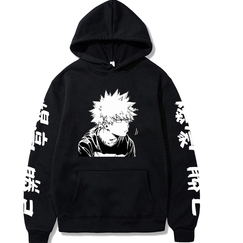 Anime My Hero Academia Deku Bakugou Katsuki Long Sleeve Men Hoodie Fashion Designer Streetwear Hooded Tops Coats
Anime My Hero Academia Deku Bakugou Katsuki Long Sleeve Men Hoodie Fashion Designer Streetwear Hooded Tops Coats