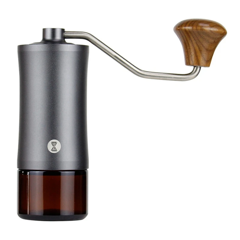 

Hand-Cranked Bean Grinder Coffee Bean Grinder Stainless Steel Core Double-Shaft Grinder Household Portable Manual-ABUX