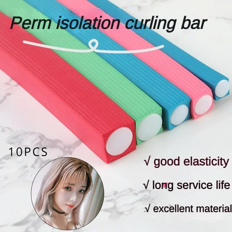 

Foam Hair Roller Flexible Soft Sponge Curling Rod Hair Curler Makers Bendy Twist Curls Heatless DIY Rollers Styling Perm Tools