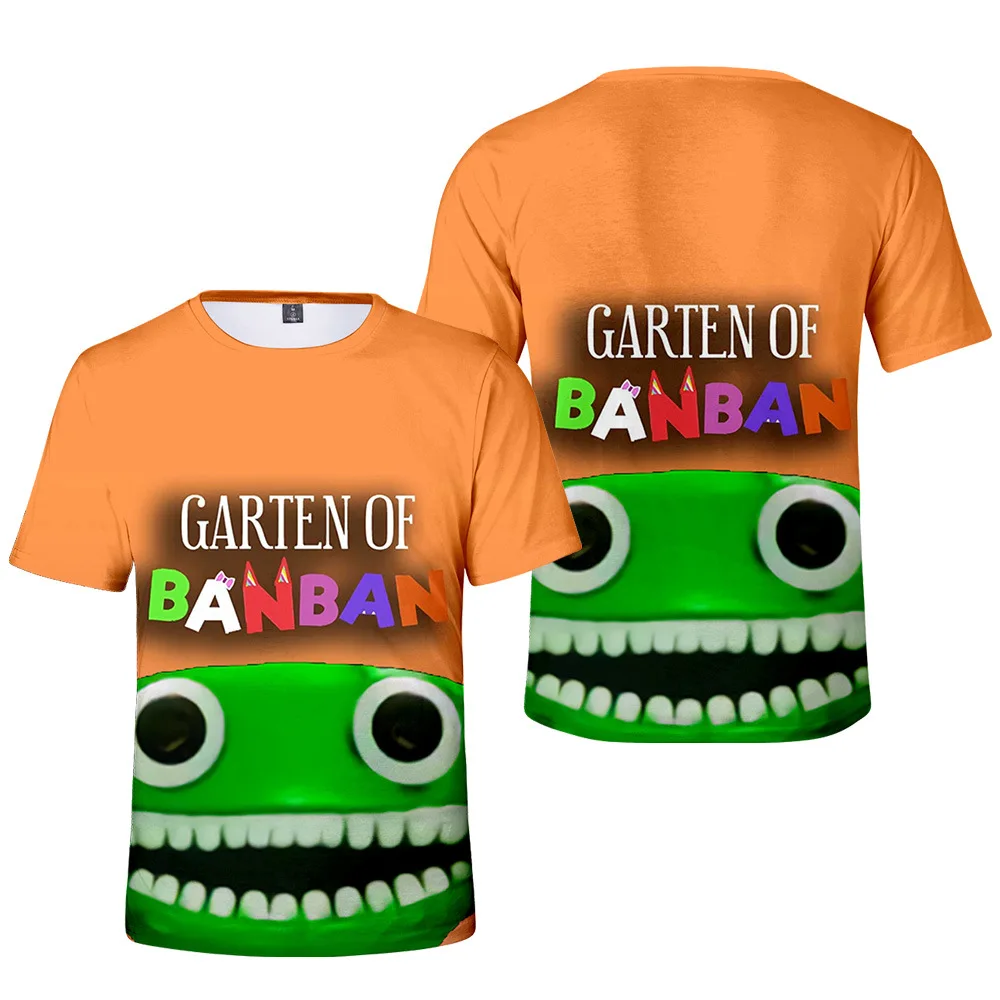 3D New Short-sleeved Men's and Women's Games Around Garten of Banban Banban Garden Digital Print T-shirt
3D New Short-sleeved Men's and Women's Games Around Garten of Banban Banban Garden Digital Print T-shirt