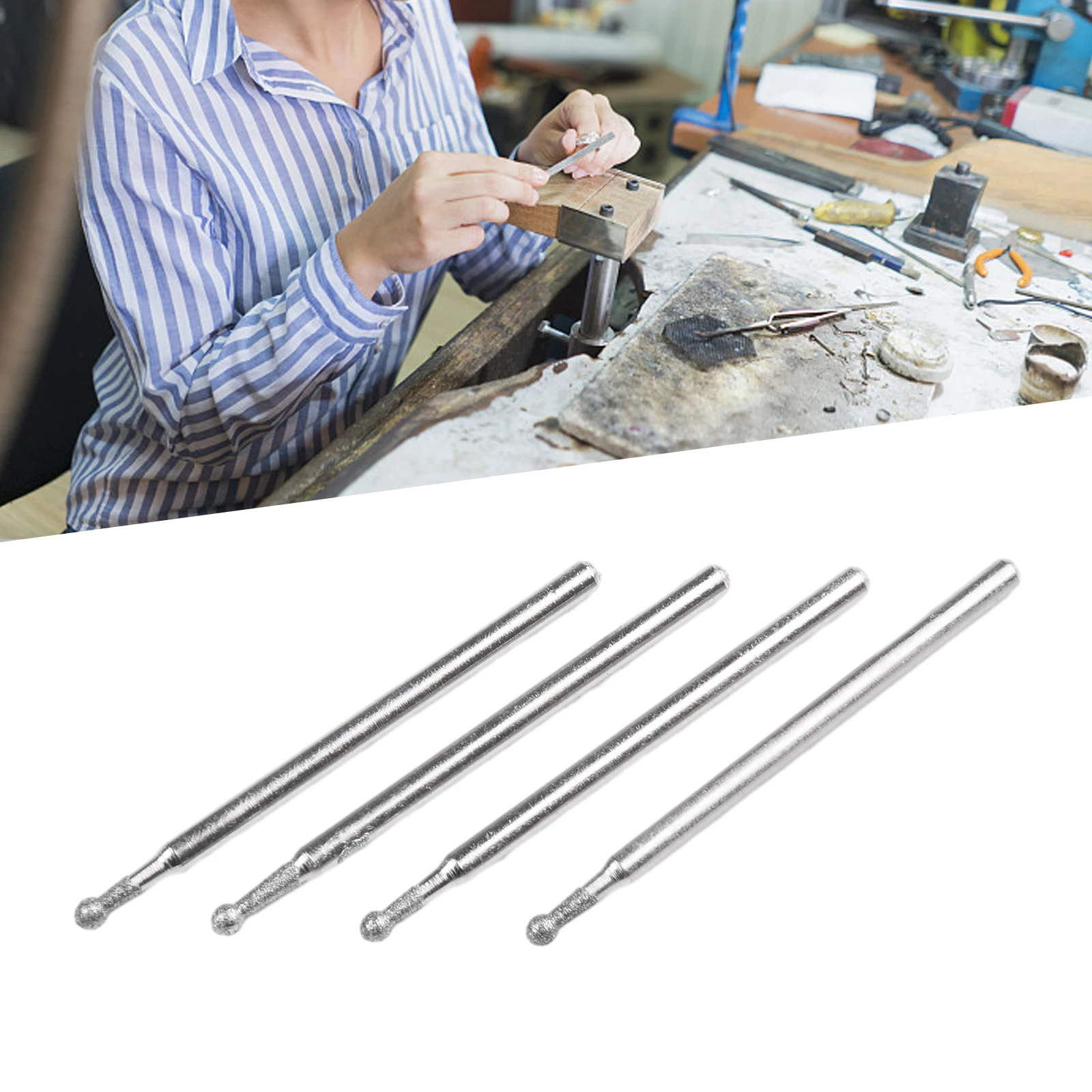 10Pcs 2mm Diamond Coated Drill Bit Spherical Circular Head Drill BitMounted Points Grinding Drill For Tile Jewellery Glass Grind
10Pcs 2mm Diamond Coated Drill Bit Spherical Circular Head Drill BitMounted Points Grinding Drill For Tile Jewellery Glass Grind