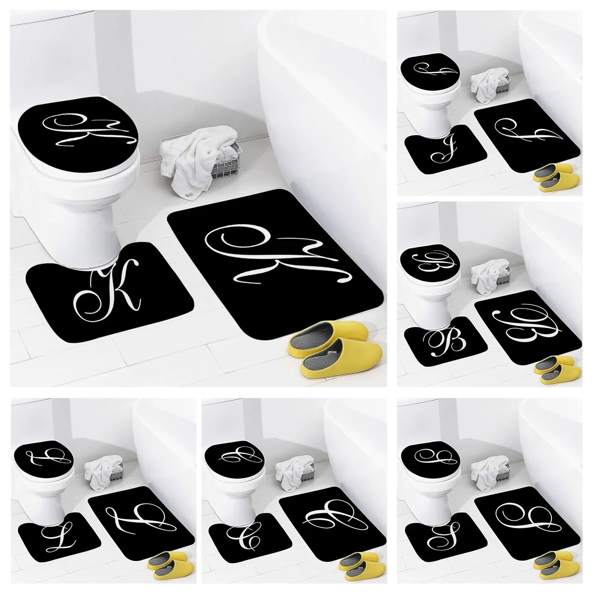 3 шт., Противоскользящие коврики для ванной
3 шт., Противоскользящие коврики для ванной