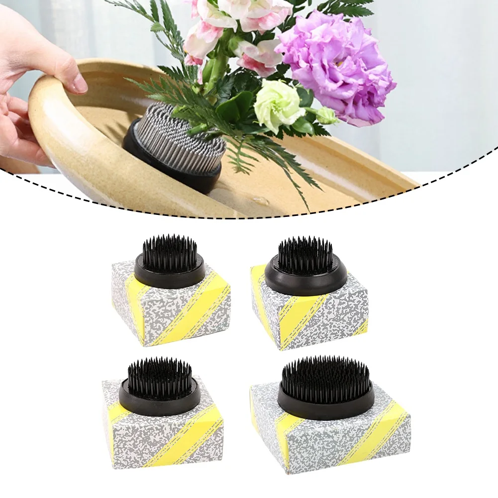 Round Floral Frog With Rubber Gasket For Ikebana Flower Frog Base Holder Spiky Frog Fixed Tool Flower Arranger Garden Supplies
Round Floral Frog With Rubber Gasket For Ikebana Flower Frog Base Holder Spiky Frog Fixed Tool Flower Arranger Garden Supplies