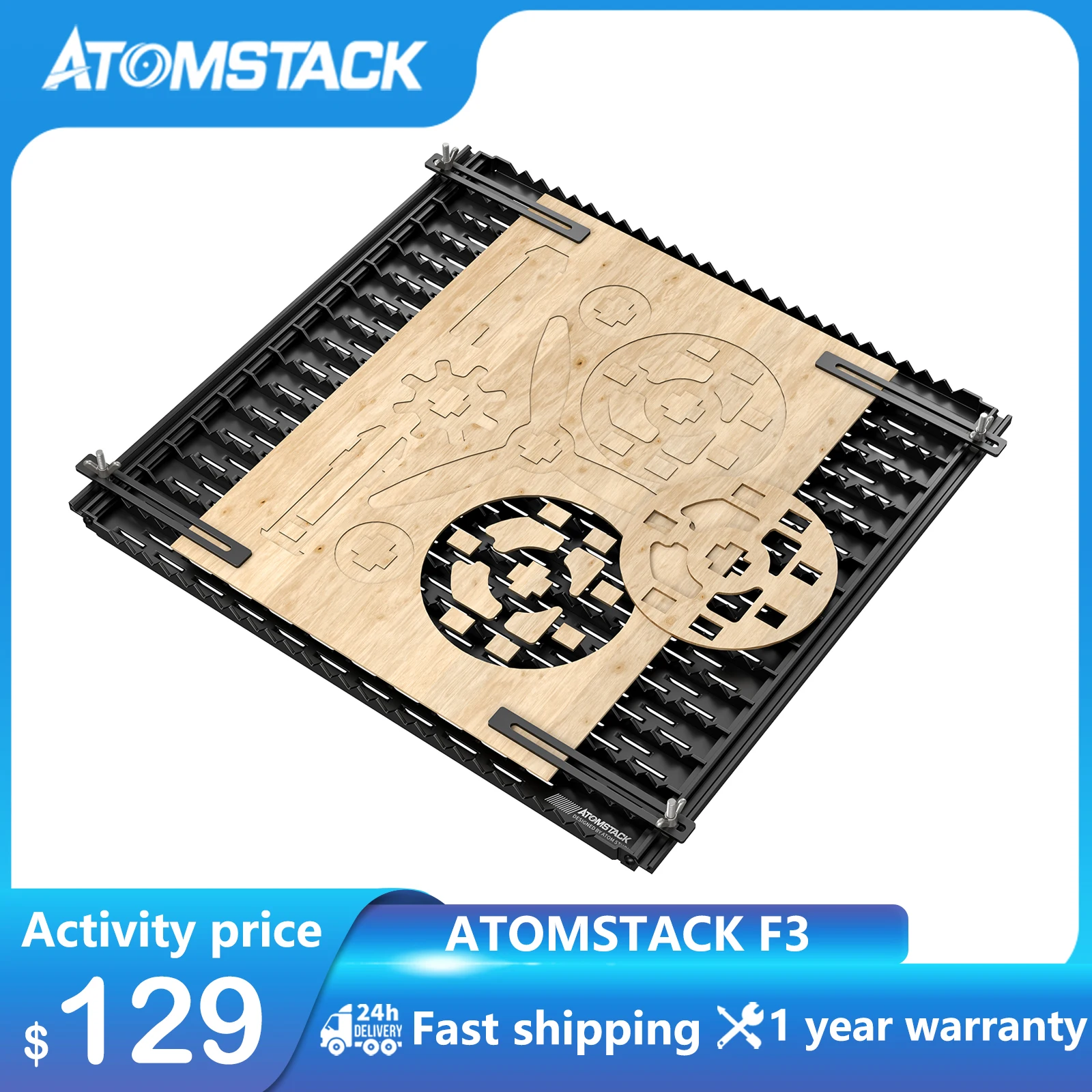 ATOMSTACK F3 Foldable Laser Cutting Protection Board 850*460mm Expand Engraving Working Platform for Laser Engraver
ATOMSTACK F3 Foldable Laser Cutting Protection Board 850*460mm Expand Engraving Working Platform for Laser Engraver