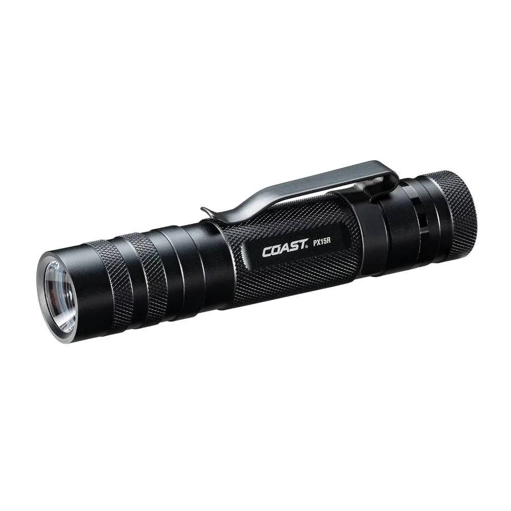 Portable PX15R 1000 Lumen Rechargeable Dual Power IP54 Rated LED Flashlight, 4.7 oz.
Portable PX15R 1000 Lumen Rechargeable Dual Power IP54 Rated LED Flashlight, 4.7 oz.