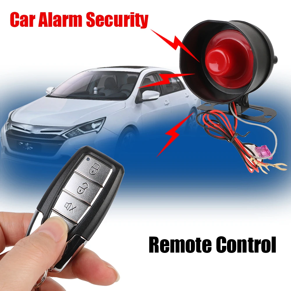 M8115 Universal Car Part Car Alarm System 12V Car Accessory One Way Vehicle Burglar Alarm Security Protection & 2 Remote Control
M8115 Universal Car Part Car Alarm System 12V Car Accessory One Way Vehicle Burglar Alarm Security Protection & 2 Remote Control