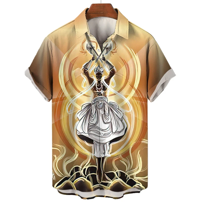 Summer Men'S Shirts 3d Umbanda Print High Quality Men'S Clothing Casual Sweatshirt Hawaiian Shirt Short Sleeve Shirts And Blouse
Summer Men'S Shirts 3d Umbanda Print High Quality Men'S Clothing Casual Sweatshirt Hawaiian Shirt Short Sleeve Shirts And Blouse